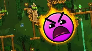 FALL DAMAGE IN GD! Tumble Jungle by Nikroplays - Geometry Dash 2.2