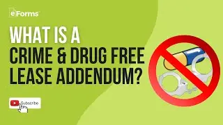 Crime & Drug-Free Lease Addendum