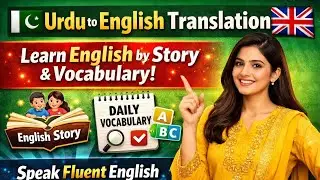 Urdu to English Translation | Learn English by Story & Daily Vocabulary | Story telling| Lesson 349 