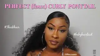 ИДЕАЛЬНЫЙ #CurlyPonytail при участии Outre Amy