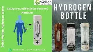 Wellon Make Instant Antioxidant Water With Hydrogen Generator SPE/PEM Technology Bottle
