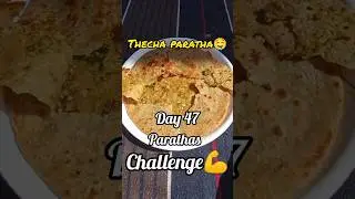 day 47/100 parathas challenge👏 #thechaparatha #maharashtra #desi #recipe #new #viral