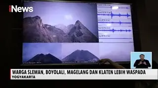 BPPTKG Yogyakarta Ungkap Status Aktivitas Gunung Merapi jadi Level Siaga - iNews Siang 07/11