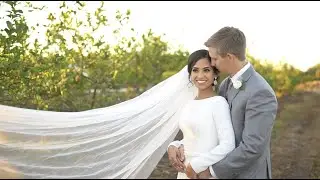 A swipe right for the record books! | Beautiful wedding at Mixon Fruit Farms