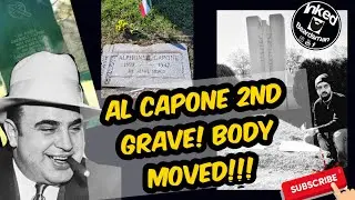 See Gangster Al Capone 2nd Grave Chicago Cemetery Mount Carmel, Body moved from Mt. Olivet