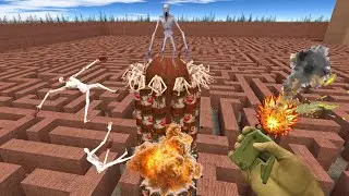 Best of SCP-096 VS Horrific Explosions In Garry's Mod #23