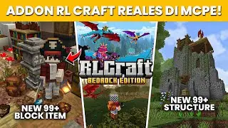 AKHIRNYA ADDON RL CRAFT ADA DI MINECRAFT BEDROCK! | REVIEW