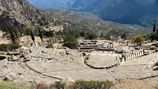 GALA PA DELPHI TOWN IN GREECE 🇬🇷