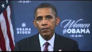 President Obama at BlogHer '12 in New York City
