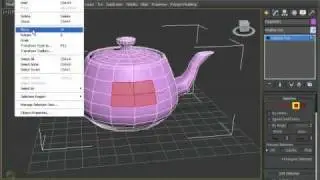 Using Named Selection Sets To Increase Modelling Workflow - 3DSMax2012