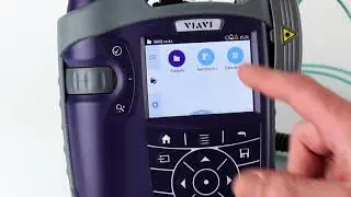 Viavi SmartClass Fiber MPOLx Optical Loss Test Set Overview