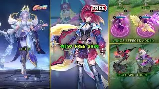 FREE HANABI RAMADAN SKIN,  LUO YI CREATE SKIN, EXCLUSIVE TURRET & MORE - Mobile Legends: Bang Bang
