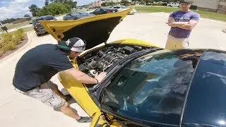 I swear.. I'm burning this Corvette to the ground..