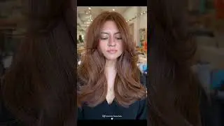 Soft cinnamon brown hair🫶