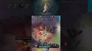 Singsing Rolls for Aghanim&rsquo;s Blessing Gone Wrong 🤣 #dota2 #shorts  #singsing #queenofpain