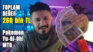 260 bin TL değerinde ki Pokemon, MTG, Yu-Gi-Oh! PSA kartları açılışı! 7400 dolar