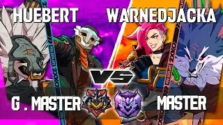 2XKO ▰ HUEBERT (Ekko-Warwick) vs WARNEDJACKA (Vi-Warwick) ▰ 2XKO Pro level replays