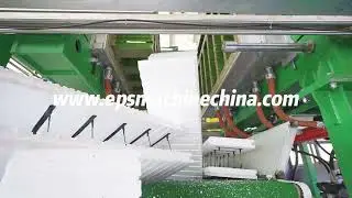 EPS Molding Machine Equipment Official Operation, New ICF Block Molding Machine Production Line