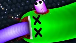 Slither.io A.I Pro Tiny Snake Destory Giant Snake Slitherio Gameplay (Slitherio enjoy in the game)