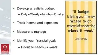 Budgeting $Mart Money Workshop