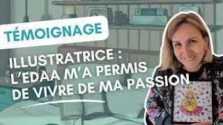 Devenir Illustratrice ✏️ Le parcours d&rsquo;une ancienne &eacute;l&egrave;ve edaa | T&eacute;moignage & conseils de Caroline