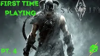 Skyrim | letsplay | ep.4 | shroud burrows sapphire dragon claw and second word of force