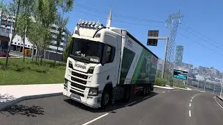 ETS 2 + MOZA TSW - se Scani&iacute; R z TR do F + RBGW a info k nastaven&iacute; vlastn&iacute; grafiky