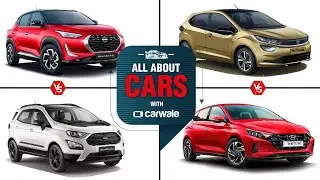 All About Cars | Nissan Magnite vs Ford EcoSport | Tata Altroz vs Hyundai i20 | Tata HBX SUV Launch