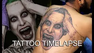 Joker Tattoo Time lapse  by - Mahesh Chavan