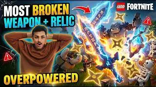MOST BROKEN WEAPON + RELIC IN LEGO Fortnite 😱 (This Is INSANE!)