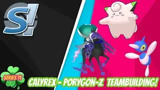 Series 11 Calyrex - Porygon-Z Teambuilding! | VGC 2021 | Pokemon Showdown | EVs, Items, & Movesets
