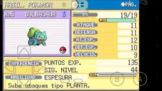COMO CONSEGUIR A BULBASAUR🌿 EN POKEMON ROJO FUEGO Y VERDE HOJA 100% LEGAL MUCHOS BULBASAUR