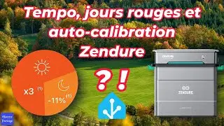 Tempo, jours rouges et auto-calibration ZENDURE