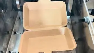 automatic paper lunch box making machine  with no-coated paper material (JBZ-700 model )