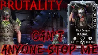 Black Dragon Team Brutal-Ending Survivor Gameplay | Mortal Kombat Mobile
