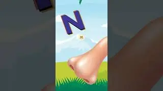 N for Nose Abc Alphabet