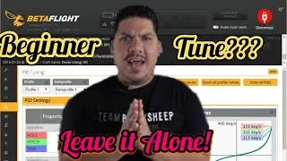 Fly Smooth - Tuning Advice for Beginner drone pilots - Leave Betaflight ALONE - FPV Beginner Series