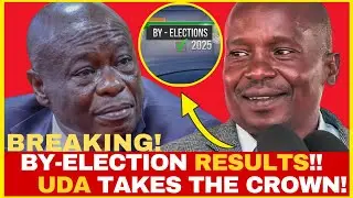 KENYA NATIONAL BY-ELECTION RESULTS UDA SHOCKS THE NATION!