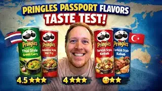 Дегустация чипсов Pringles 🥔🔥 | Дегустационный вторник