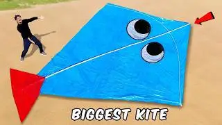 We Made World&rsquo;s Biggest Kite - 100% Flying | सबसे बड़ी पतंग - हिंदी