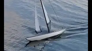RC Weedless 6M Trial Sail A 1925 6 Meter Mod Classic