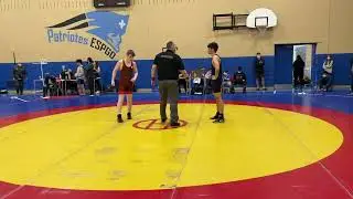 Quebec provincial wrestling tournament. 2022