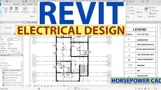 How to Design Electrical Layout (Plan) in Revit for Beginners @horsepowercad #revitbim #revit_mep