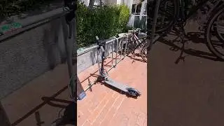 How to lock up an electric scooter!