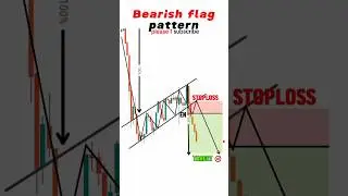 Bearish flag pattern TradingView #shorts #short #forex #trading