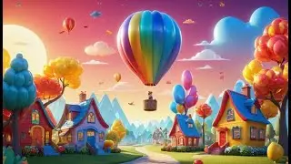 Bobby Bunny Finds a Balloon | Whimsical Adventure Song for Toddlers | Fun Animal Rhyme for Kids