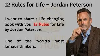 12 Rules for Life &ndash; Jordan Peterson | Graded Reader | Learn English Podcast (Beginner A1-A2) ✅