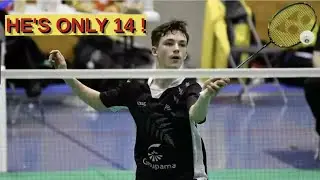 LENNY HUBERT : the FUTURE of french badminton is 14 years old