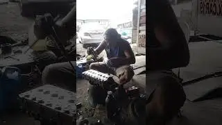 ISUZU c240 valve guide replace & valve seat ring replace Tau mga tropameks