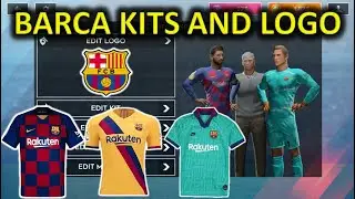 Dream League Soccer 2020 | How to Import Barcelona Kits and Logo | Official DLS 20